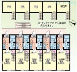 ゴルフハウゼ堀之内の物件間取画像